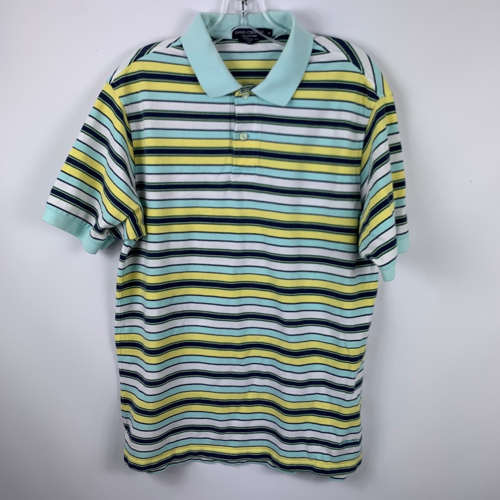 Daniel Cremieux Medium Striped Polo Classic Fit